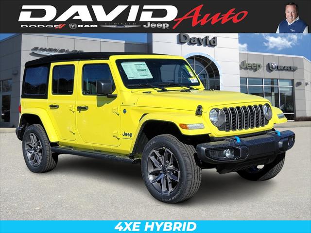 2024 Jeep Wrangler 4xe WRANGLER 4-DOOR SPORT S 4xe