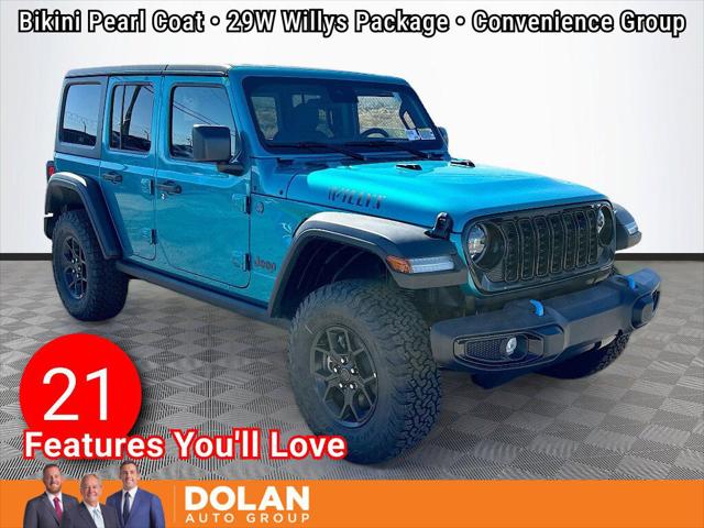 2024 Jeep Wrangler 4xe WRANGLER 4-DOOR WILLYS 4xe