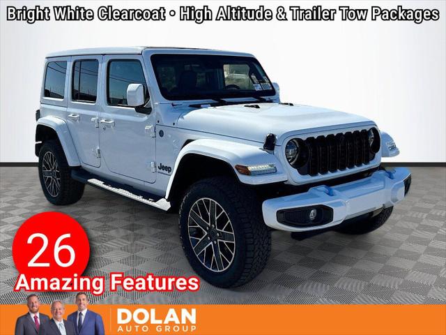 2024 Jeep Wrangler 4xe WRANGLER 4-DOOR HIGH ALTITUDE 4xe