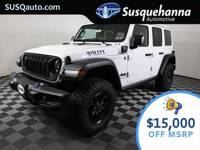 2024 Jeep Wrangler 4xe WRANGLER 4-DOOR WILLYS 4xe