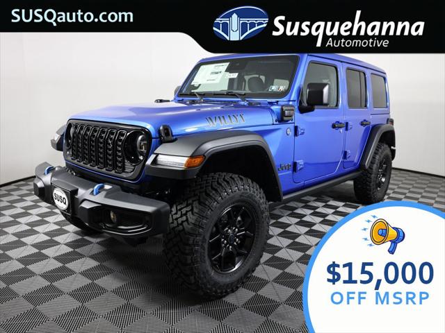 2024 Jeep Wrangler 4xe WRANGLER 4-DOOR WILLYS 4xe