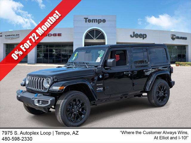 2024 Jeep Wrangler 4xe WRANGLER 4-DOOR SAHARA 4xe