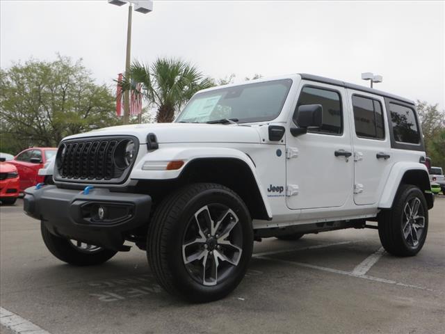 2024 Jeep Wrangler 4xe WRANGLER 4-DOOR SPORT S 4xe