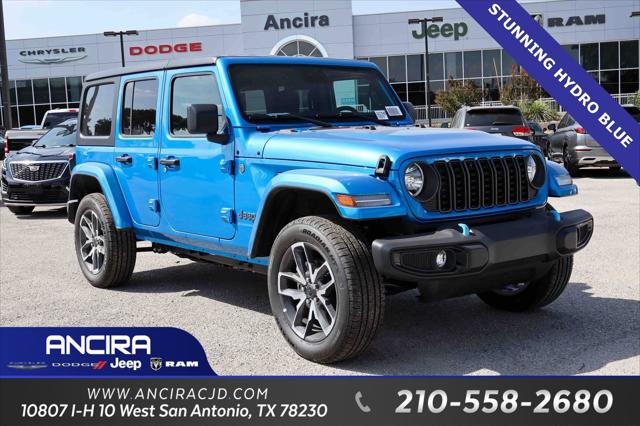 2024 Jeep Wrangler 4xe WRANGLER 4-DOOR SPORT S 4xe