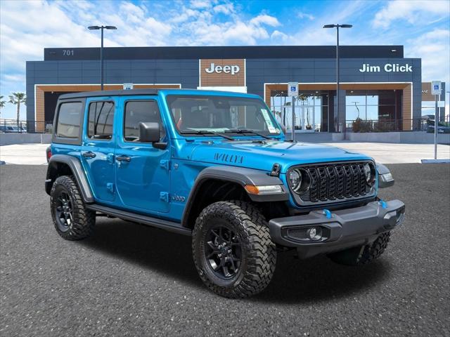 2024 Jeep Wrangler 4xe WRANGLER 4-DOOR WILLYS 4xe