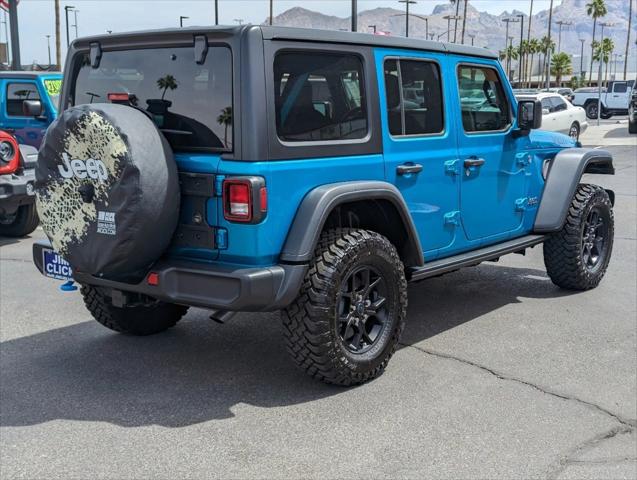 2024 Jeep Wrangler 4xe WRANGLER 4-DOOR WILLYS 4xe