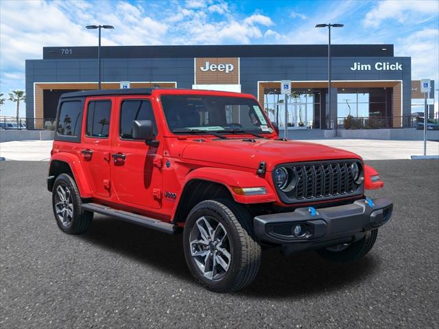 2024 Jeep Wrangler 4xe WRANGLER 4-DOOR SPORT S 4xe