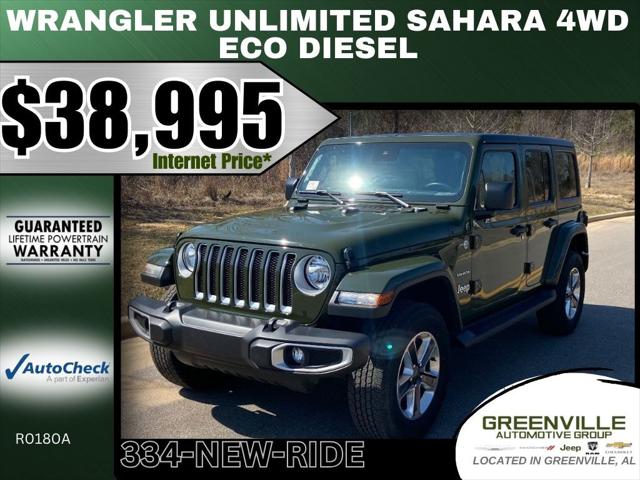 2021 Jeep Wrangler Unlimited Sahara 4x4