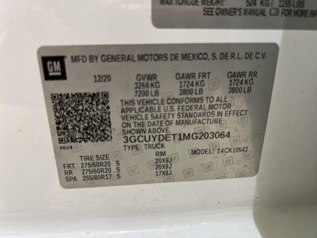 2021 Chevrolet Silverado 1500 4WD Crew Cab Short Bed LT