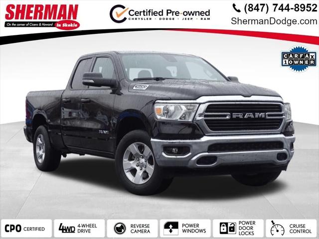 2021 RAM 1500 Big Horn Quad Cab 4x4 64 Box 2021 RAM 1500 Big Horn Quad Cab 4x4 64 Box