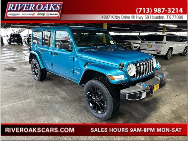 2024 Jeep Wrangler 4xe WRANGLER 4-DOOR SAHARA 4xe