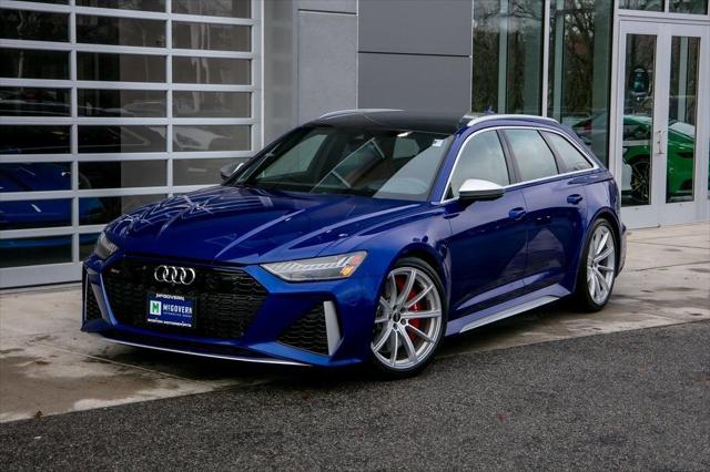 Acquista AUDI RS6 AVANT WHITE METALLIC 2019 Originale