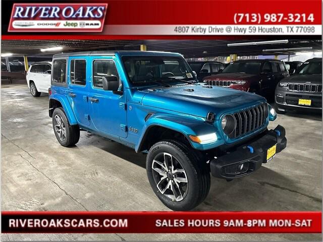 2024 Jeep Wrangler 4xe WRANGLER 4-DOOR SPORT S 4xe