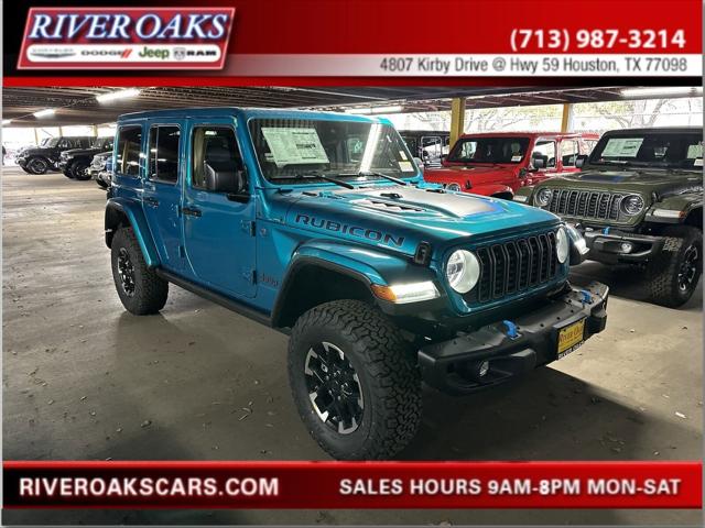 2024 Jeep Wrangler 4xe WRANGLER 4-DOOR RUBICON X 4xe