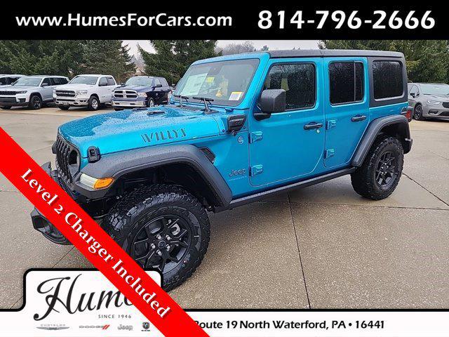 2024 Jeep Wrangler 4xe WRANGLER 4-DOOR WILLYS 4xe