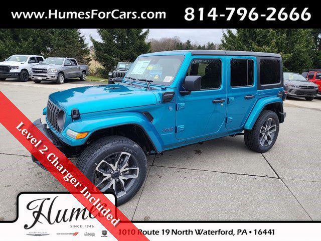 2024 Jeep Wrangler 4xe WRANGLER 4-DOOR SPORT S 4xe