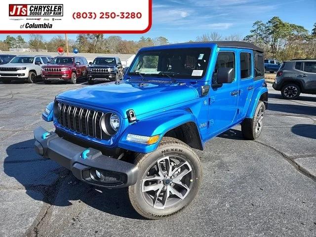 2024 Jeep Wrangler 4xe WRANGLER 4-DOOR SPORT S 4xe