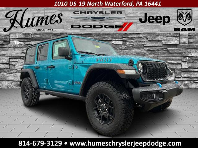 2024 Jeep Wrangler 4xe WRANGLER 4-DOOR WILLYS 4xe