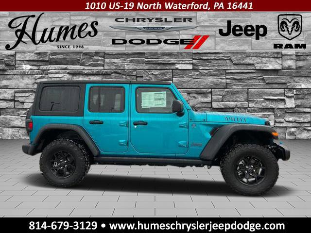 2024 Jeep Wrangler 4xe WRANGLER 4-DOOR WILLYS 4xe