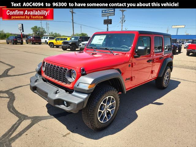 2024 Jeep Wrangler WRANGLER 4-DOOR SPORT S