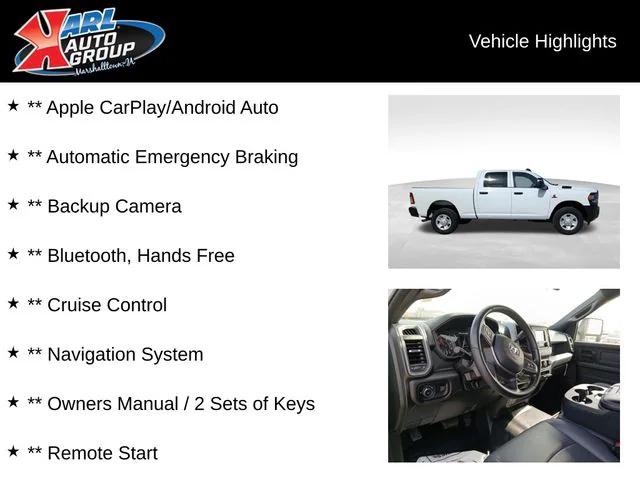 2024 RAM Ram 3500 RAM 3500 TRADESMAN CREW CAB 4X4 64 BOX