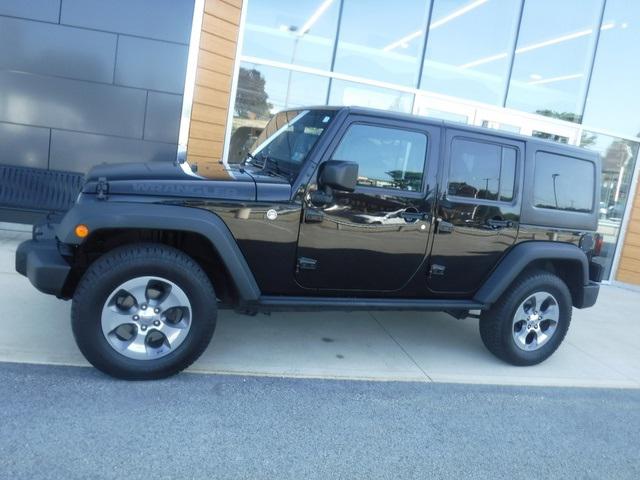 2016 Jeep Wrangler Unlimited Black Bear