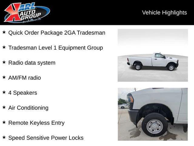 2024 RAM Ram 2500 RAM 2500 TRADESMAN REGULAR CAB 4X4 8 BOX