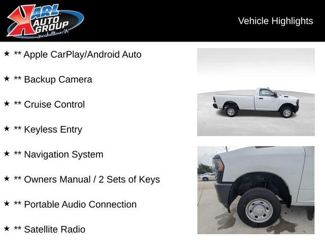 2024 RAM Ram 2500 RAM 2500 TRADESMAN REGULAR CAB 4X4 8 BOX