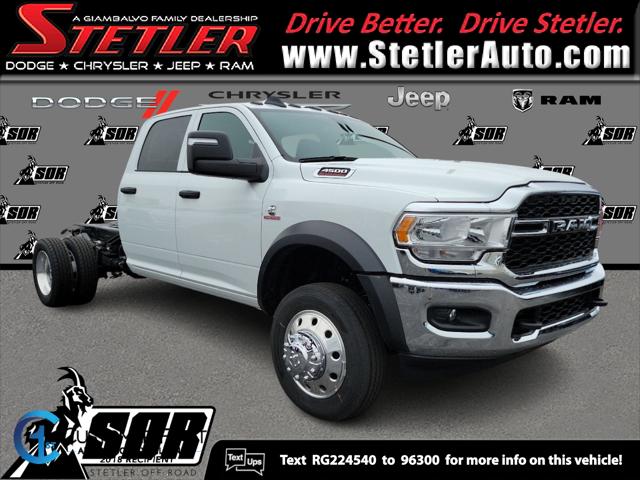 2024 RAM Ram 4500 Chassis Cab RAM 4500 TRADESMAN CHASSIS CREW CAB 4X4 60 CA