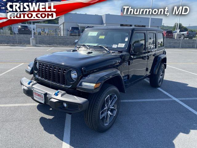 2024 Jeep Wrangler 4xe WRANGLER 4-DOOR SPORT S 4xe