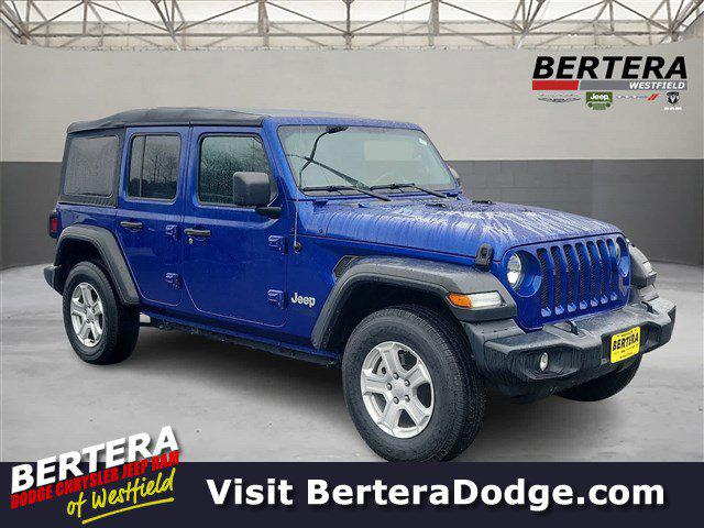 2019 Jeep Wrangler Unlimited Sport S 4x4 for sale in Westfield, MA