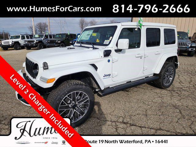 2024 Jeep Wrangler 4xe WRANGLER 4-DOOR HIGH ALTITUDE 4xe