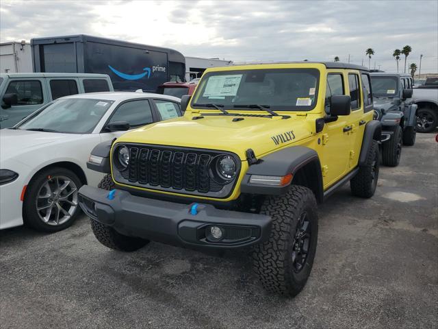 2024 Jeep Wrangler 4xe WRANGLER 4-DOOR WILLYS 4xe