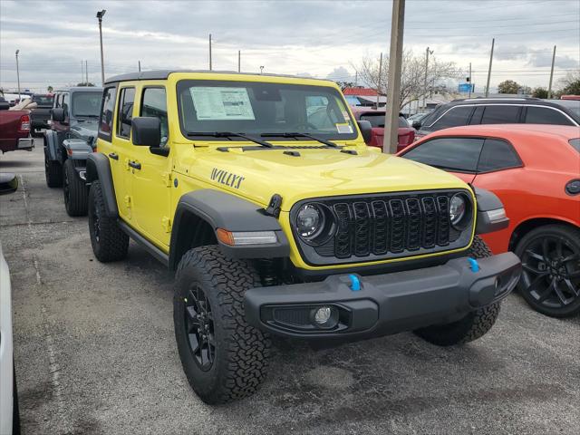 2024 Jeep Wrangler 4xe WRANGLER 4-DOOR WILLYS 4xe