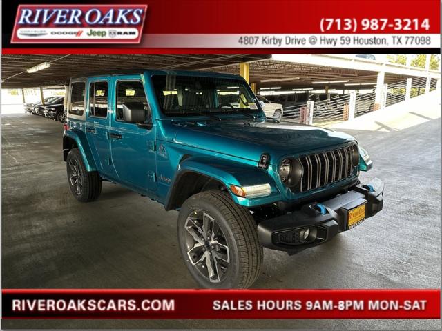 2024 Jeep Wrangler 4xe WRANGLER 4-DOOR SPORT S 4xe