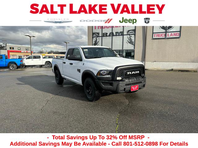 2024 RAM Ram 1500 Classic RAM 1500 CLASSIC WARLOCK QUAD CAB 4X4 64 BOX