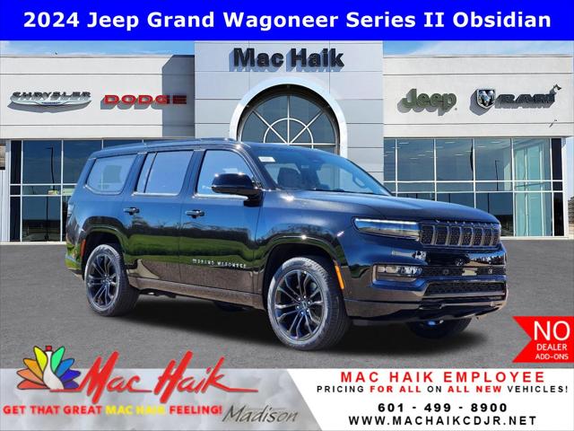 2024 Wagoneer Grand Wagoneer GRAND WAGONEER OBSIDIAN 4X4