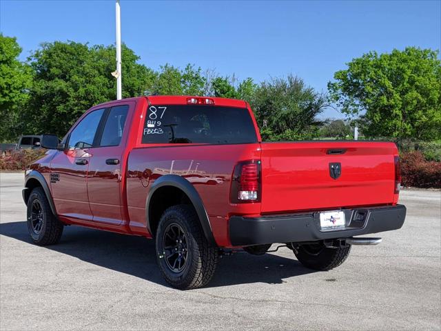 2024 RAM Ram 1500 Classic RAM 1500 CLASSIC WARLOCK QUAD CAB 4X2 64 BOX