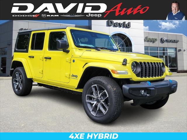 2024 Jeep Wrangler 4xe WRANGLER 4-DOOR SPORT S 4xe