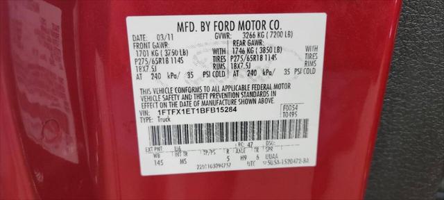 2011 Ford F-150 XLT