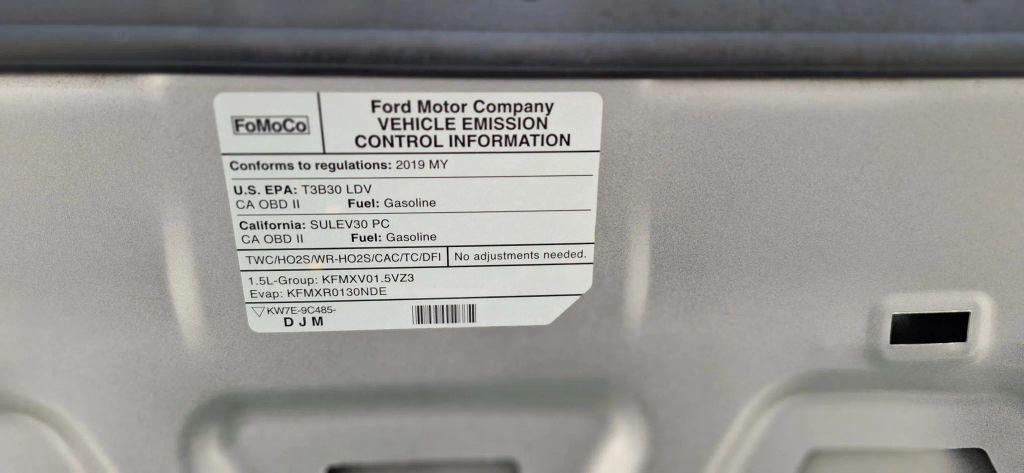 2019 Ford Fusion SE