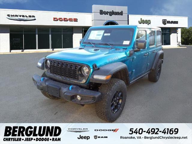 2024 Jeep Wrangler 4xe WRANGLER 4-DOOR WILLYS 4xe