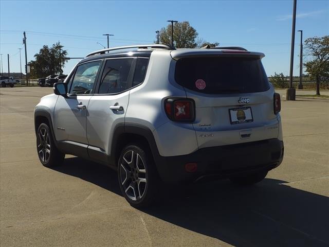 2021 Jeep Renegade Limited 4X4