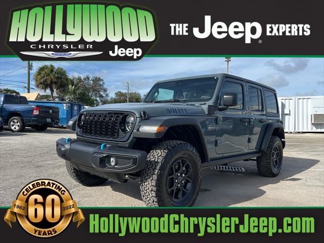 2024 Jeep Wrangler 4xe WRANGLER 4-DOOR WILLYS 4xe