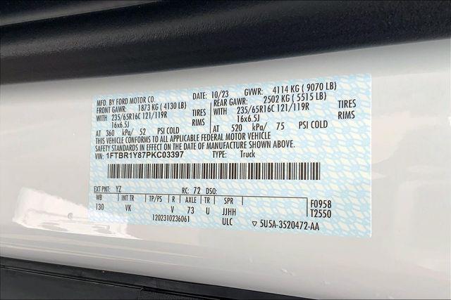 2023 Ford Transit Cargo Van Base