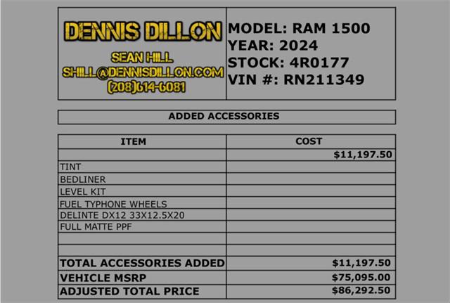 2024 RAM Ram 1500 RAM 1500 LARAMIE CREW CAB 4X4 64 BOX