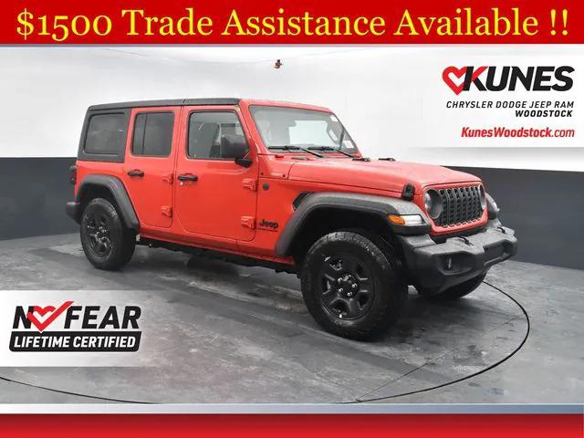 2024 Jeep Wrangler WRANGLER 4-DOOR SPORT