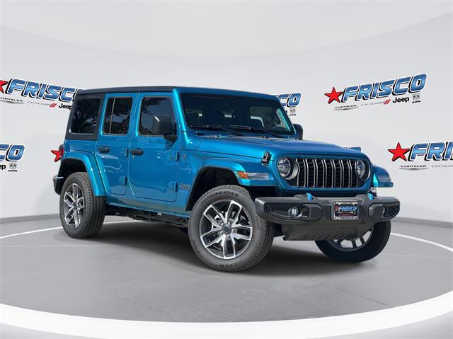 2024 Jeep Wrangler 4xe WRANGLER 4-DOOR SPORT S 4xe