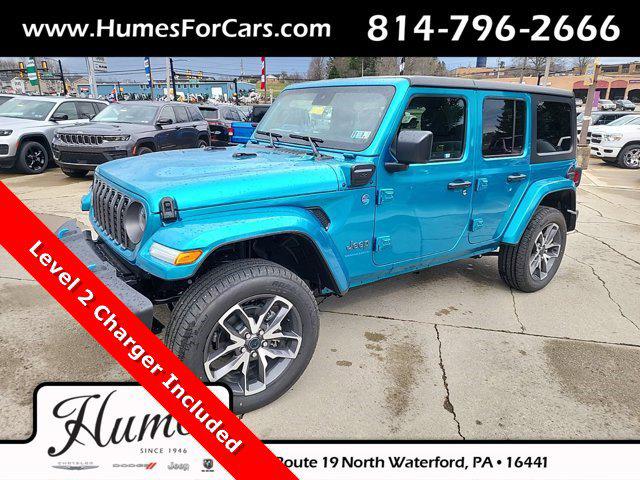 2024 Jeep Wrangler 4xe WRANGLER 4-DOOR SPORT S 4xe