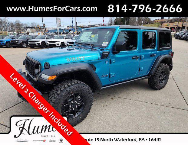 2024 Jeep Wrangler 4xe WRANGLER 4-DOOR WILLYS 4xe